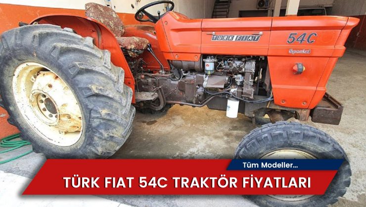 54C Traktör Fiyatı: Türk Fiat 2. El Traktör Fiyatları