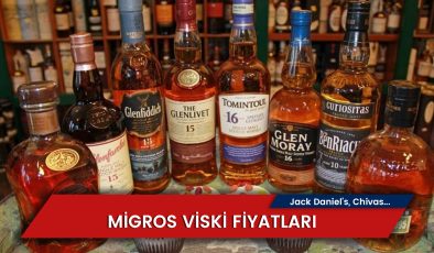 Migros Viski Fiyatları 2024: (YENİ) Chivas Regal – Jack Daniel’s